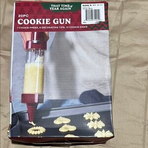 20pc Cookie Gun for cookies and decorations